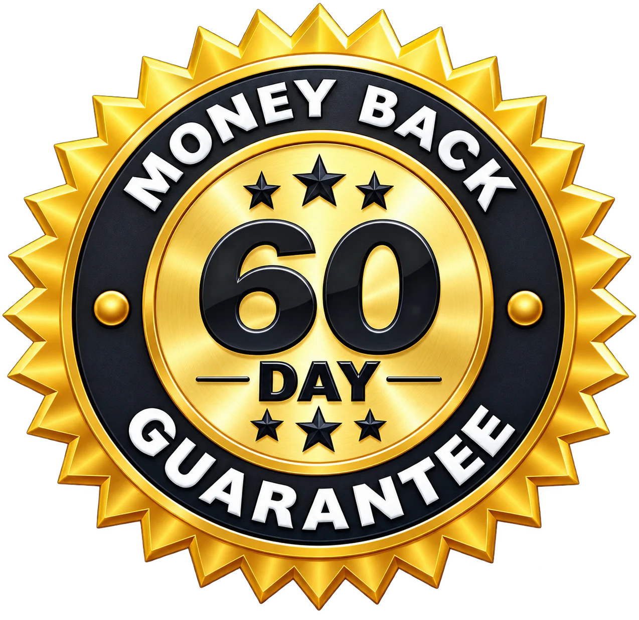 Sugar Defender 60-Day Money-Back Guarantee Badge
